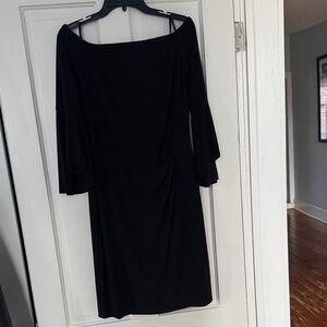 Ralph Lauren Elegant Black Strapless Dress